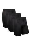 DANISH ENDURANCE Sports Trunks Extra Unterhose Herren - schwarz