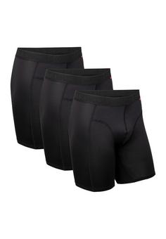 DANISH ENDURANCE Sports Trunks Extra Boxershorts Herren schwarz