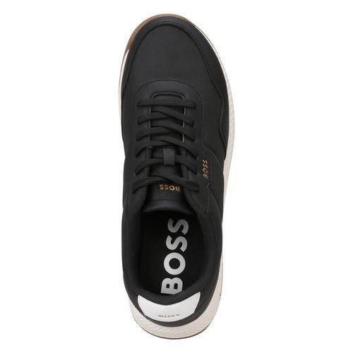 Rückansicht von Boss Sneaker Sneaker Herren Schwarz (Black)