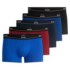 Boss Boxershort Hipster Herren Schwarz/Blau/Rot