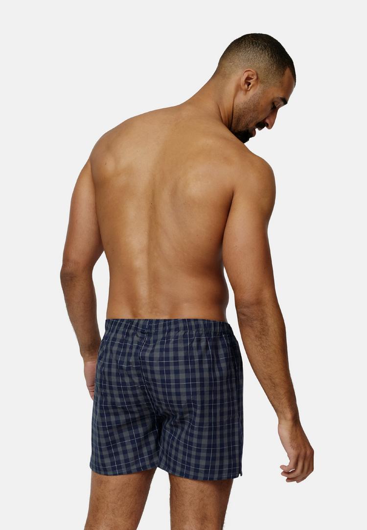 DANISH ENDURANCE DANISH ENDURANCE American Boxers Unterhose Herren - blue/grey mix - 1 | SportScheck