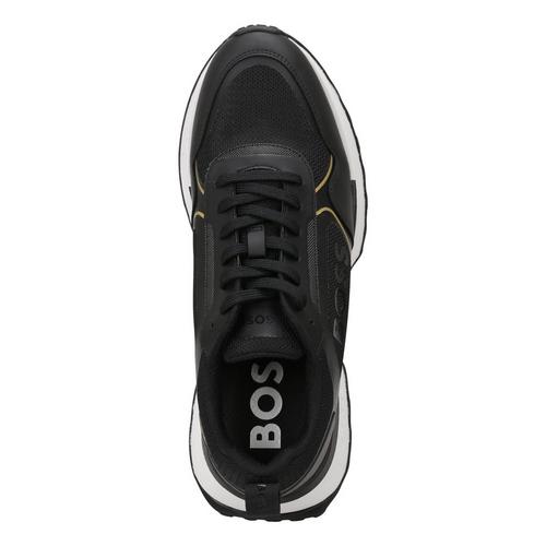 Rückansicht von Boss Sneaker Sneaker Herren Schwarz