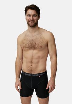 Rückansicht von DANISH ENDURANCE Merino Boxershorts Herren schwarz