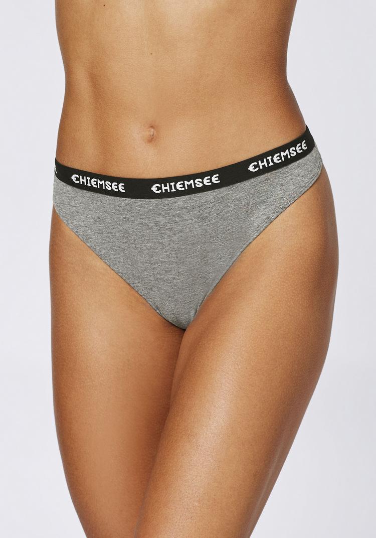 Chiemsee Chiemsee String Unterhose Damen - 7575 Medium Grey/Medium Grey - 0 | SportScheck