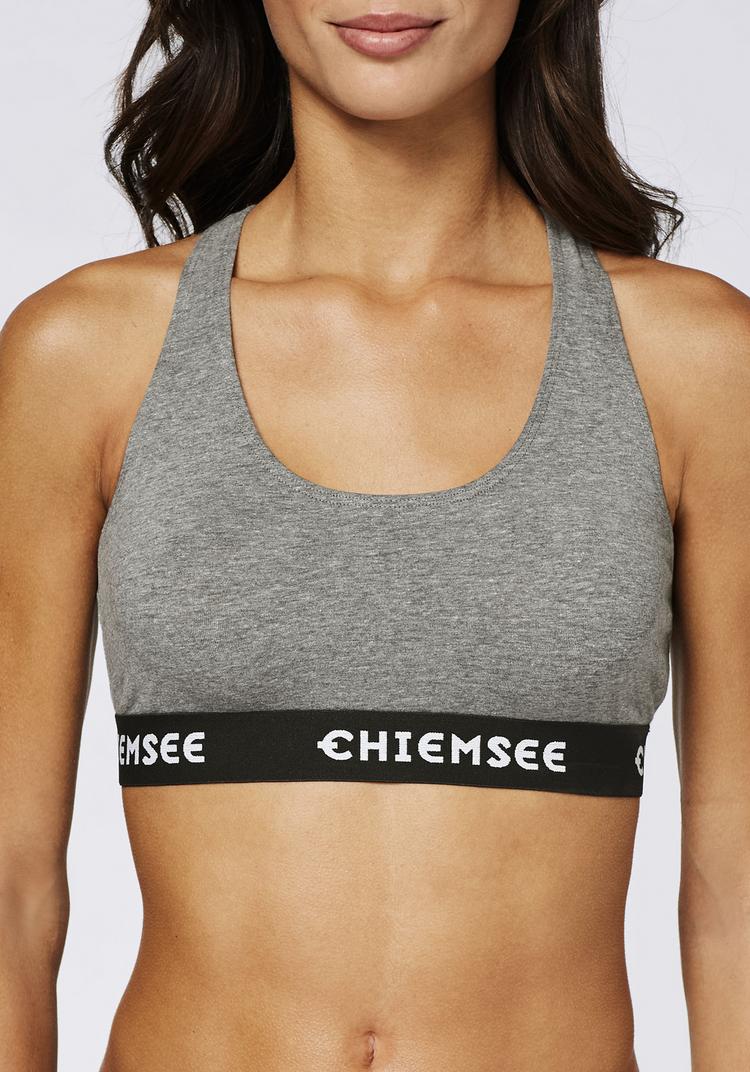 Chiemsee Chiemsee Bustier-Top BH Damen - 7575 Medium Grey/Medium Grey - 4 | SportScheck