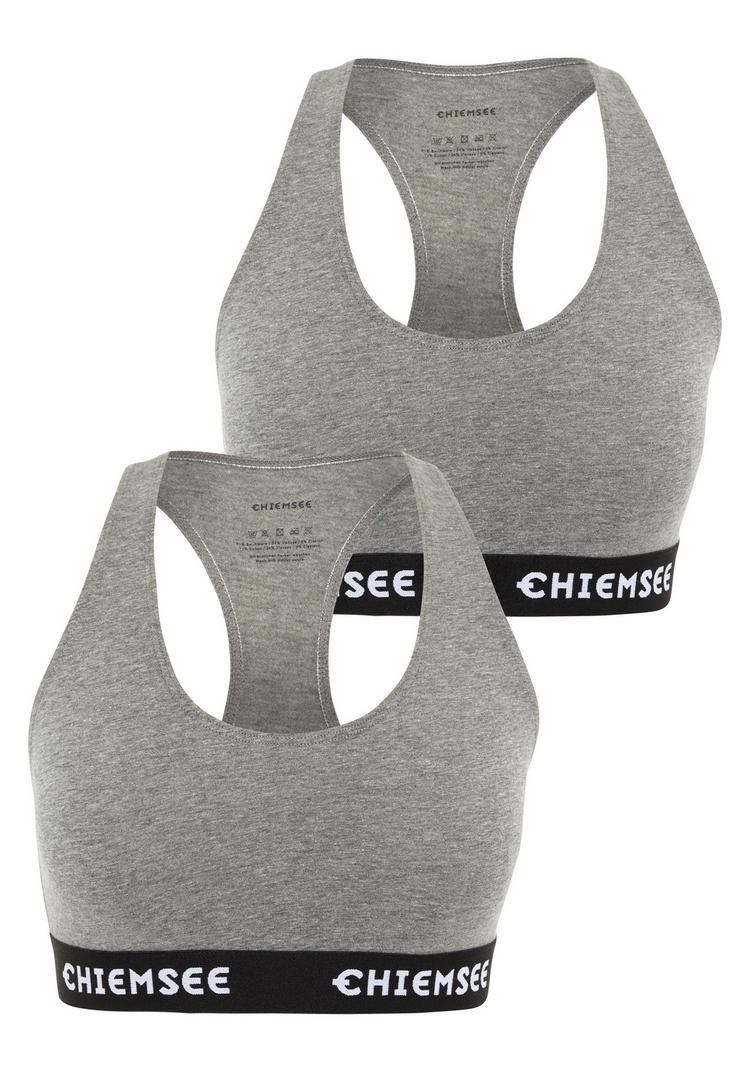 Chiemsee Chiemsee Bustier-Top BH Damen - 7575 Medium Grey/Medium Grey - 0 | SportScheck