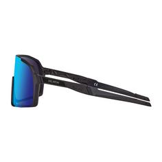 Rückansicht von DELAYON Line Tracer Sportbrille Matte Black/Saphire VLT 17