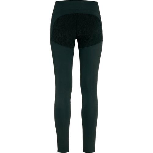 Rückansicht von FJÄLLRÄVEN Abisko Trekking Tights HD Trekkinghose Damen Schwarz