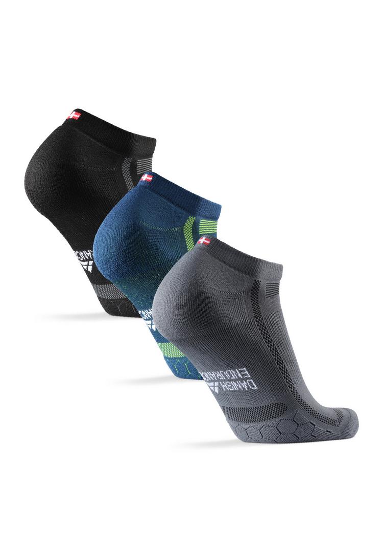 DANISH ENDURANCE DANISH ENDURANCE Long Distance Low-Cut Socken - black/blue/grey - 0 | SportScheck