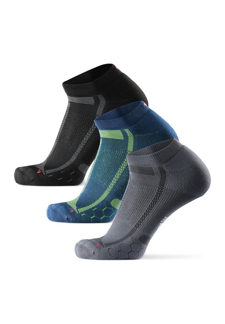 DANISH ENDURANCE DANISH ENDURANCE Long Distance Low-Cut Socken - black/blue/grey - 0 | SportScheck