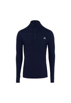 DANISH ENDURANCE Half Zip Funktionsshirt Herren navy