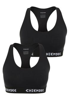 Chiemsee Bustier-Top Sport-BH Damen 9090 Black/Black