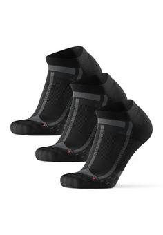 DANISH ENDURANCE Long Distance Low-Cut Laufsocken Black/Grey