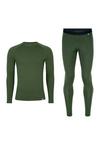 DANISH ENDURANCE Merino Baselayer W&auml;scheset Herren - green