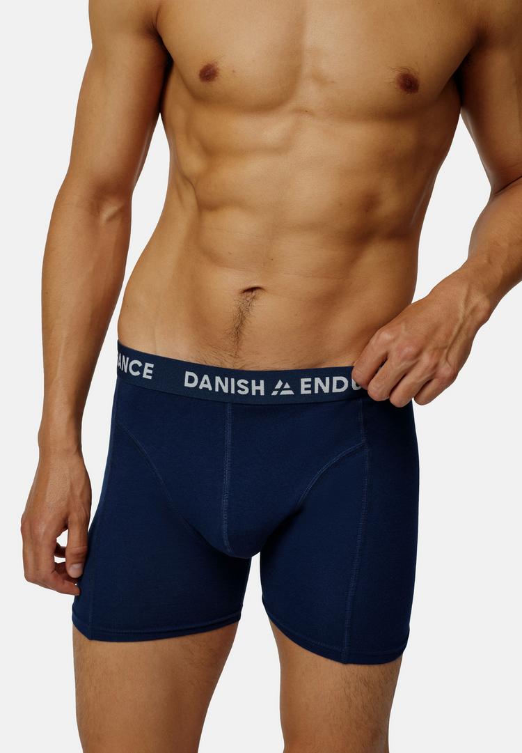 DANISH ENDURANCE DANISH ENDURANCE Classic Trunks Unterhose Herren - blue/grey mix - 0 | SportScheck
