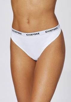 Rückansicht von Chiemsee String String Damen 1010 White/White