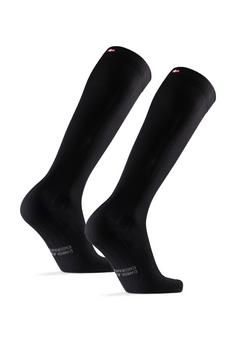 Rückansicht von DANISH ENDURANCE Compression Laufsocken schwarz