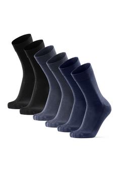 Rückansicht von DANISH ENDURANCE Bamboo Business Sportsocken black/grey/navy
