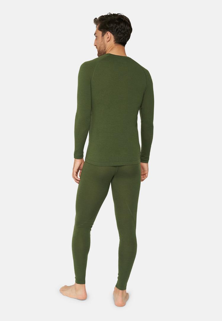 DANISH ENDURANCE DANISH ENDURANCE Merino Baselayer W&auml;scheset Herren - green - 1 | SportScheck