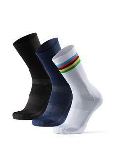 DANISH ENDURANCE Lange Fahrradsocken Fahrradsocken black/navy/white