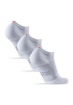 Rückansicht von DANISH ENDURANCE Long Distance Low-Cut Laufsocken weiß