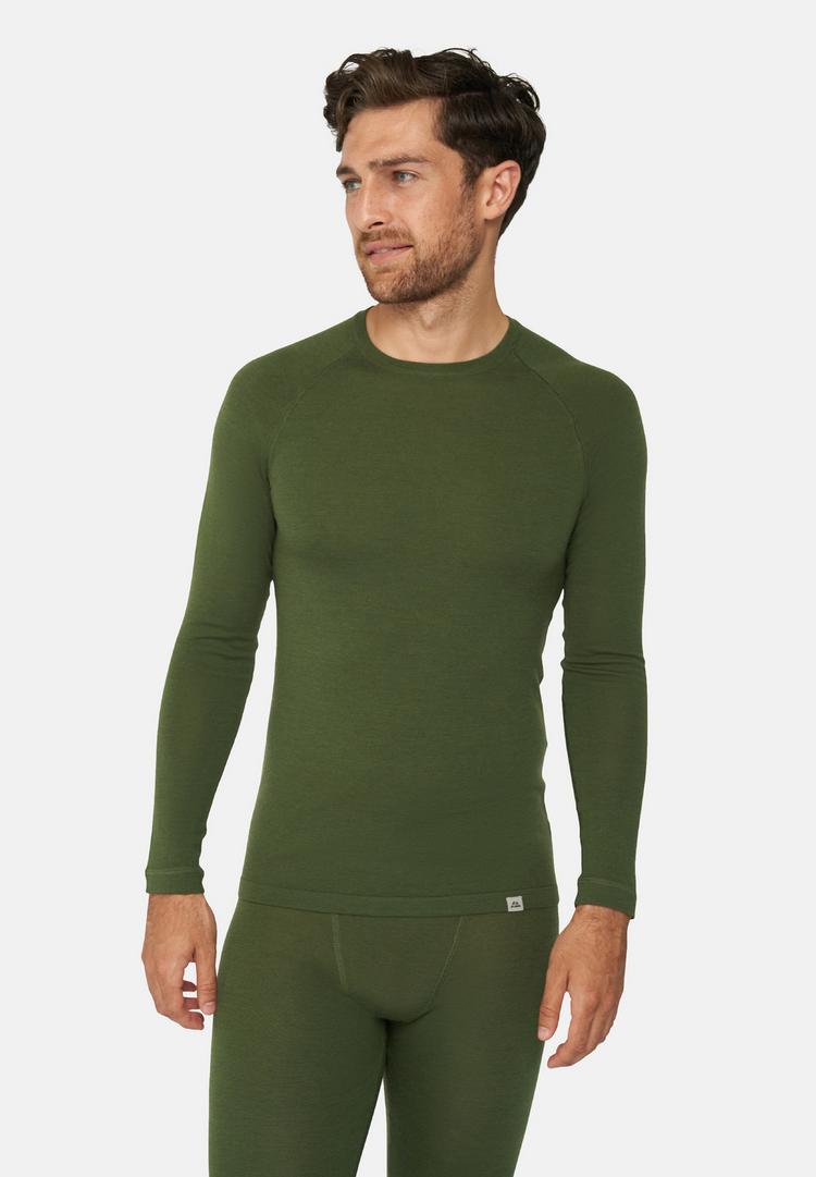 DANISH ENDURANCE DANISH ENDURANCE Merino Baselayer W&auml;scheset Herren - green - 0 | SportScheck