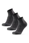 DANISH ENDURANCE Merino Hiking Low Socken - grey