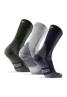 Rückansicht von DANISH ENDURANCE Hiking Classic Wandersocken dark blue