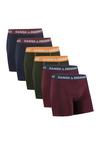 DANISH ENDURANCE Classic Trunks Unterhose Herren - navy/green/bordeaux