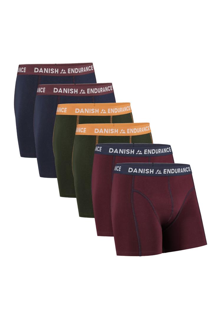 DANISH ENDURANCE DANISH ENDURANCE Classic Trunks Unterhose Herren - navy/green/bordeaux - 0 | SportScheck