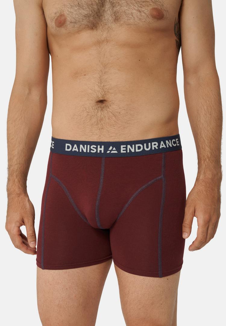 DANISH ENDURANCE DANISH ENDURANCE Classic Trunks Unterhose Herren - navy/green/bordeaux - 0 | SportScheck
