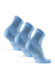 Rückansicht von DANISH ENDURANCE Long Distance Laufsocken light blue