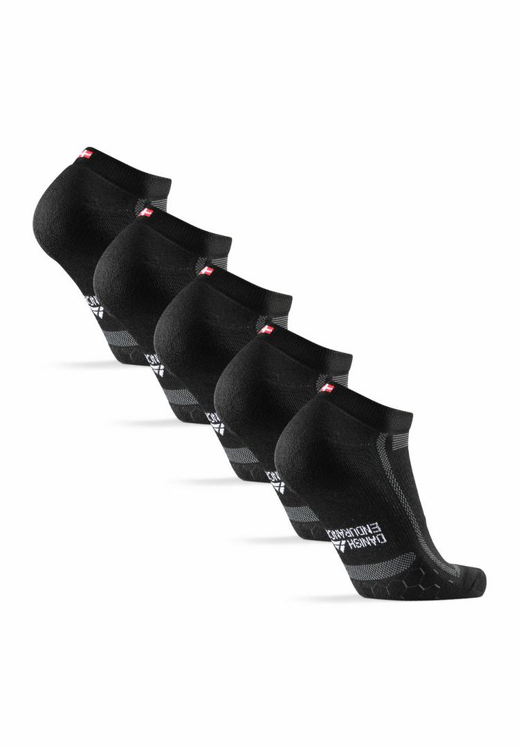 DANISH ENDURANCE DANISH ENDURANCE Long Distance Low-Cut Socken - Black/Grey - 0 | SportScheck