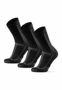 DANISH ENDURANCE Long Distance Crew Socken - Black/Grey
