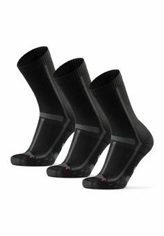 DANISH ENDURANCE Long Distance Crew Laufsocken Black/Grey