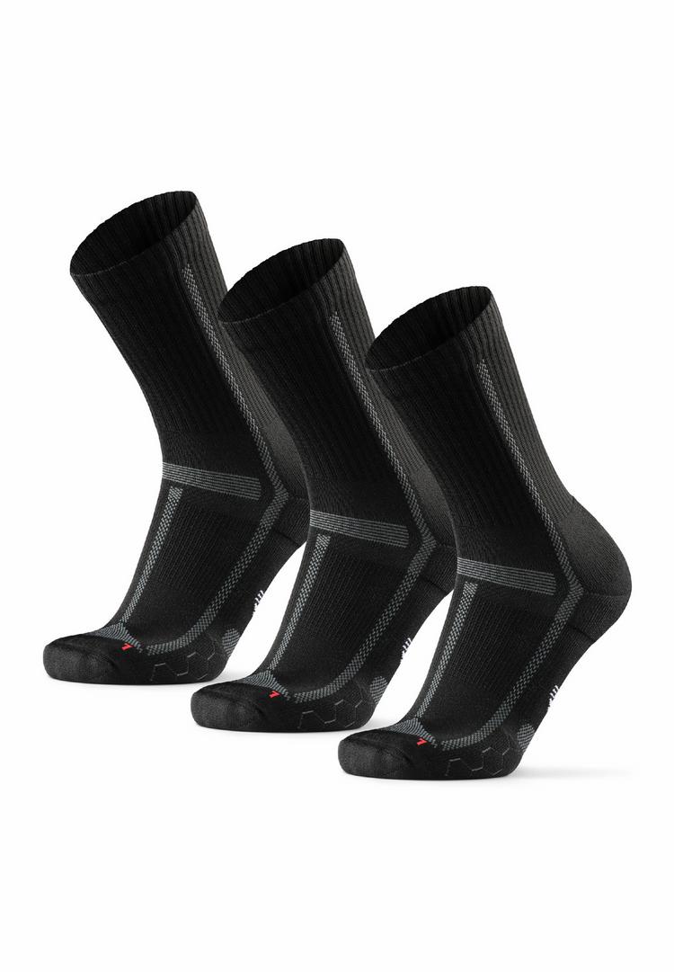 DANISH ENDURANCE DANISH ENDURANCE Long Distance Crew Socken - Black/Grey - 0 | SportScheck