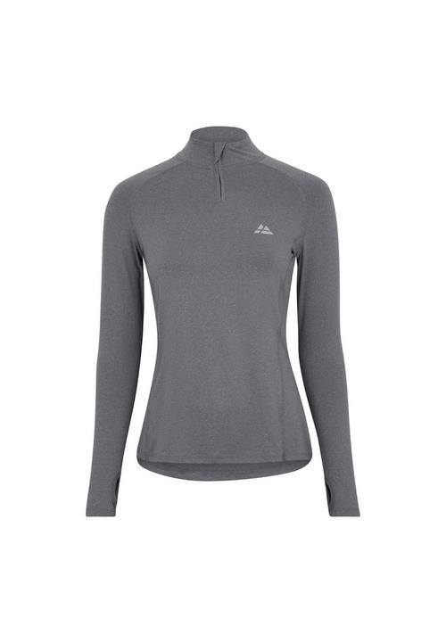 DANISH ENDURANCE Half Zip Langarmshirt Damen