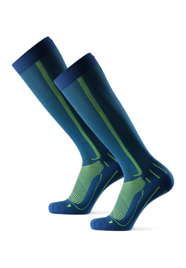 DANISH ENDURANCE DANISH ENDURANCE Compression Socken - blue/neon yellow - 0 | SportScheck