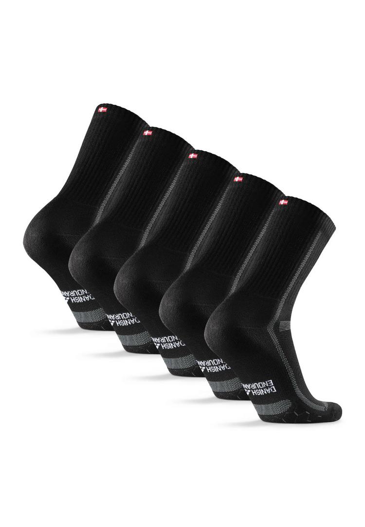 DANISH ENDURANCE DANISH ENDURANCE Long Distance Crew Socken - Black/Grey - 0 | SportScheck