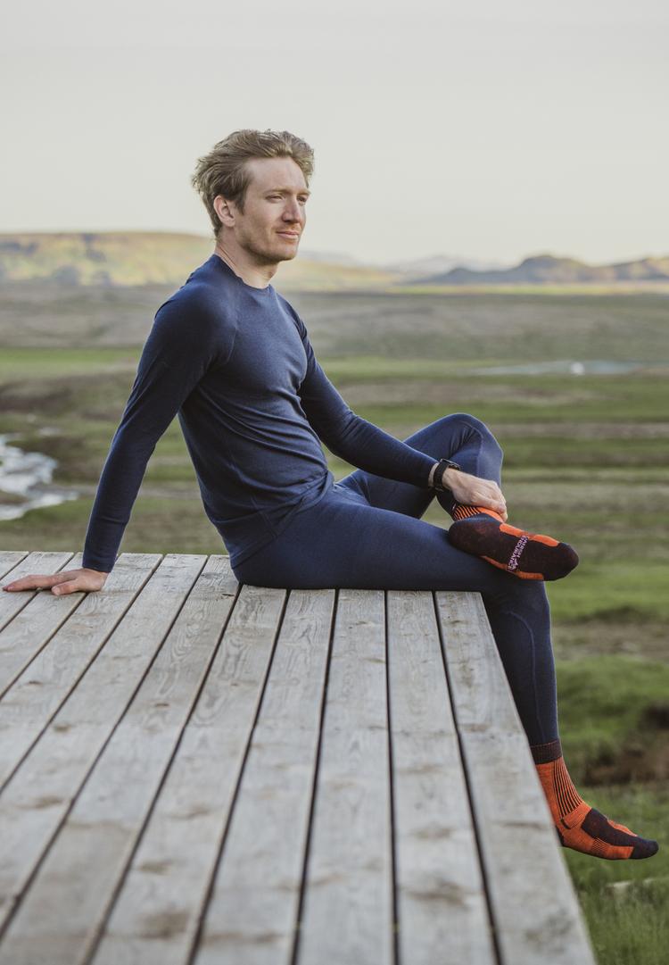 DANISH ENDURANCE DANISH ENDURANCE Merino Hiking Light Socken - orange - 1 | SportScheck