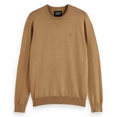 Scotch & Soda Strickpullover Strickpullover Herren Hellbraun