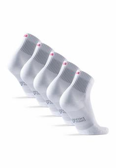 Rückansicht von DANISH ENDURANCE Long Distance Laufsocken weiß