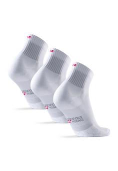 Rückansicht von DANISH ENDURANCE Long Distance Laufsocken weiß