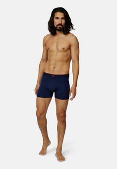 Rückansicht von DANISH ENDURANCE Bamboo Boxershorts Herren black/navy/red