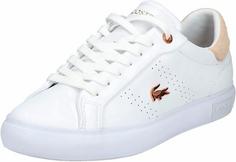 Lacoste Sneaker Sneaker Damen Weiß/Pink