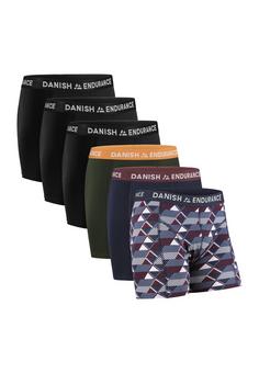 DANISH ENDURANCE Classic Trunks Boxershorts Herren Multicolor