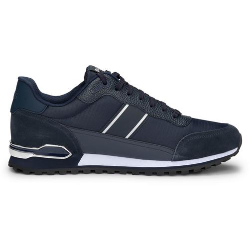 Rückansicht von Boss Sneaker Sneaker Herren Blau