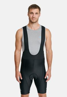 Rückansicht von DANISH ENDURANCE Cycling Bib Shorts Herren schwarz