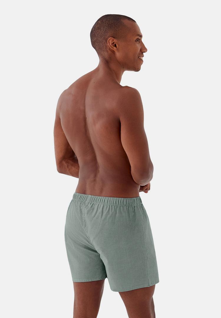 DANISH ENDURANCE DANISH ENDURANCE American Boxers Unterhose Herren - green/stripes mix - 1 | SportScheck