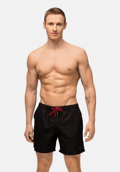 Rückansicht von DANISH ENDURANCE Swim Shorts Badeshorts Herren schwarz